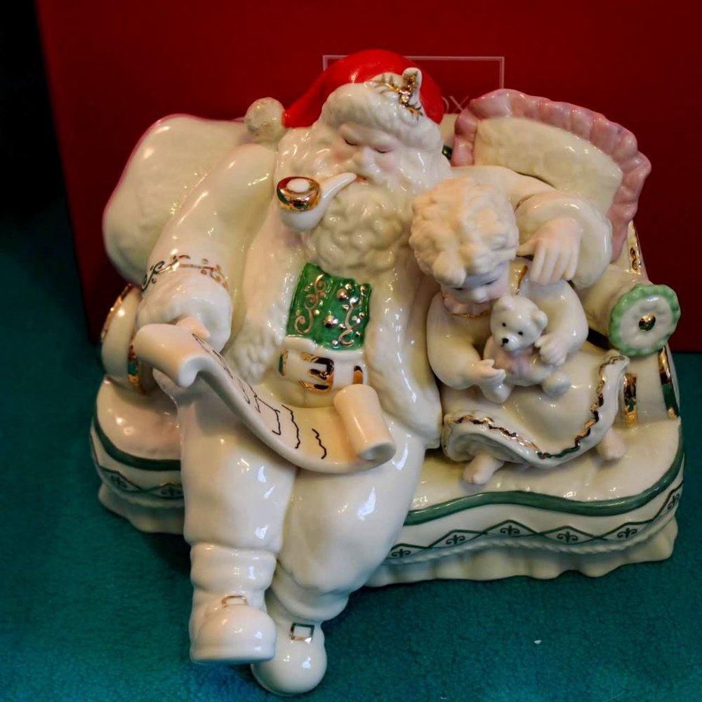 Lenox Fireplace Collection Santa